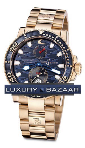 Ulysse Nardin Blue Surf (RG / Blue / RG) 266-36LE-8 - Click Image to Close